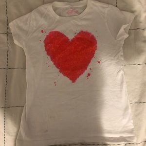 Crewcuts cute pink sequin tshirt